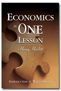 Voorkant Economics in One Lesson